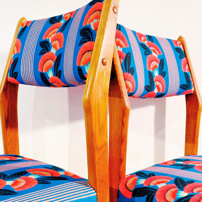 Mobilier vintage regarni à l'atelier Machao