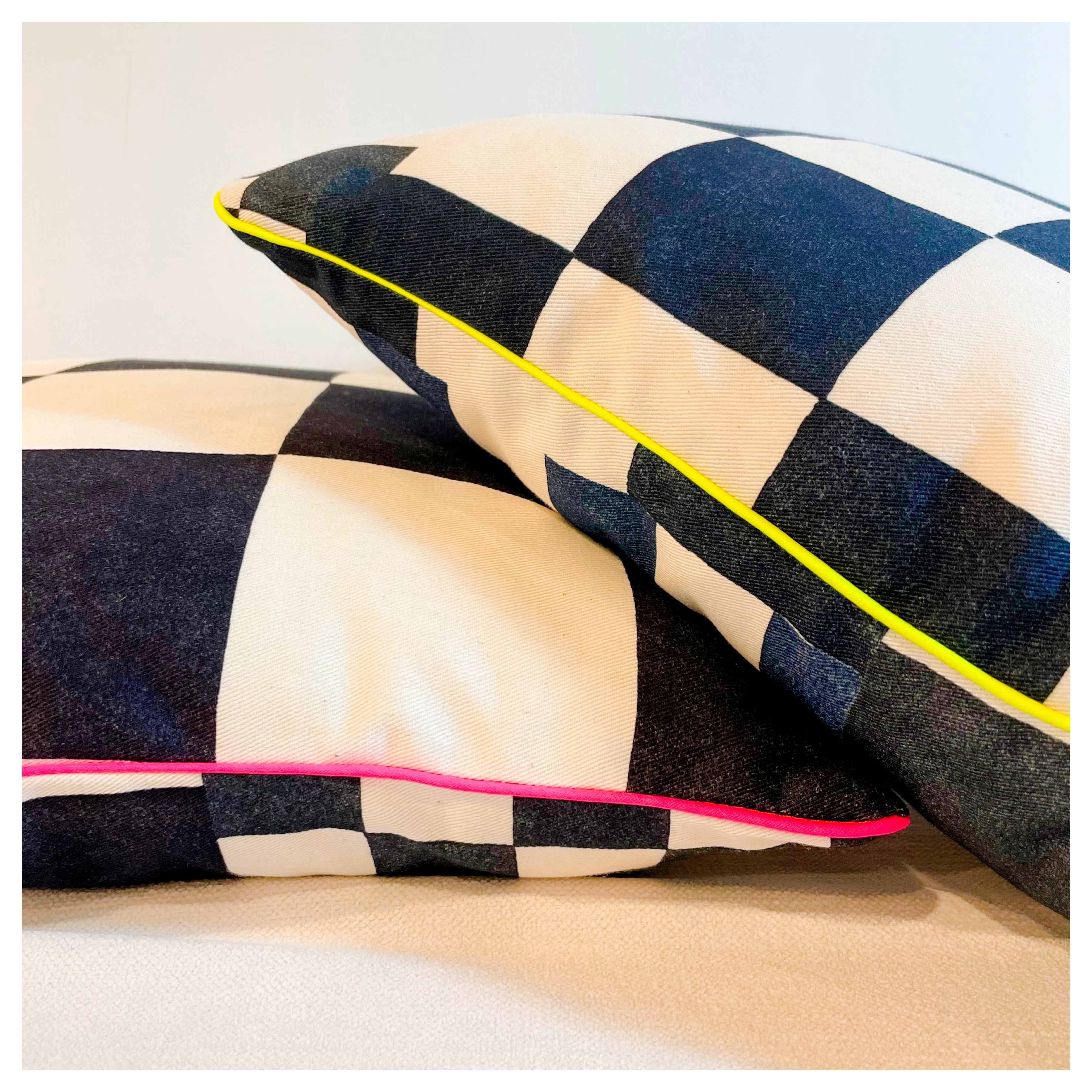 Coussin - Carreau Fluo