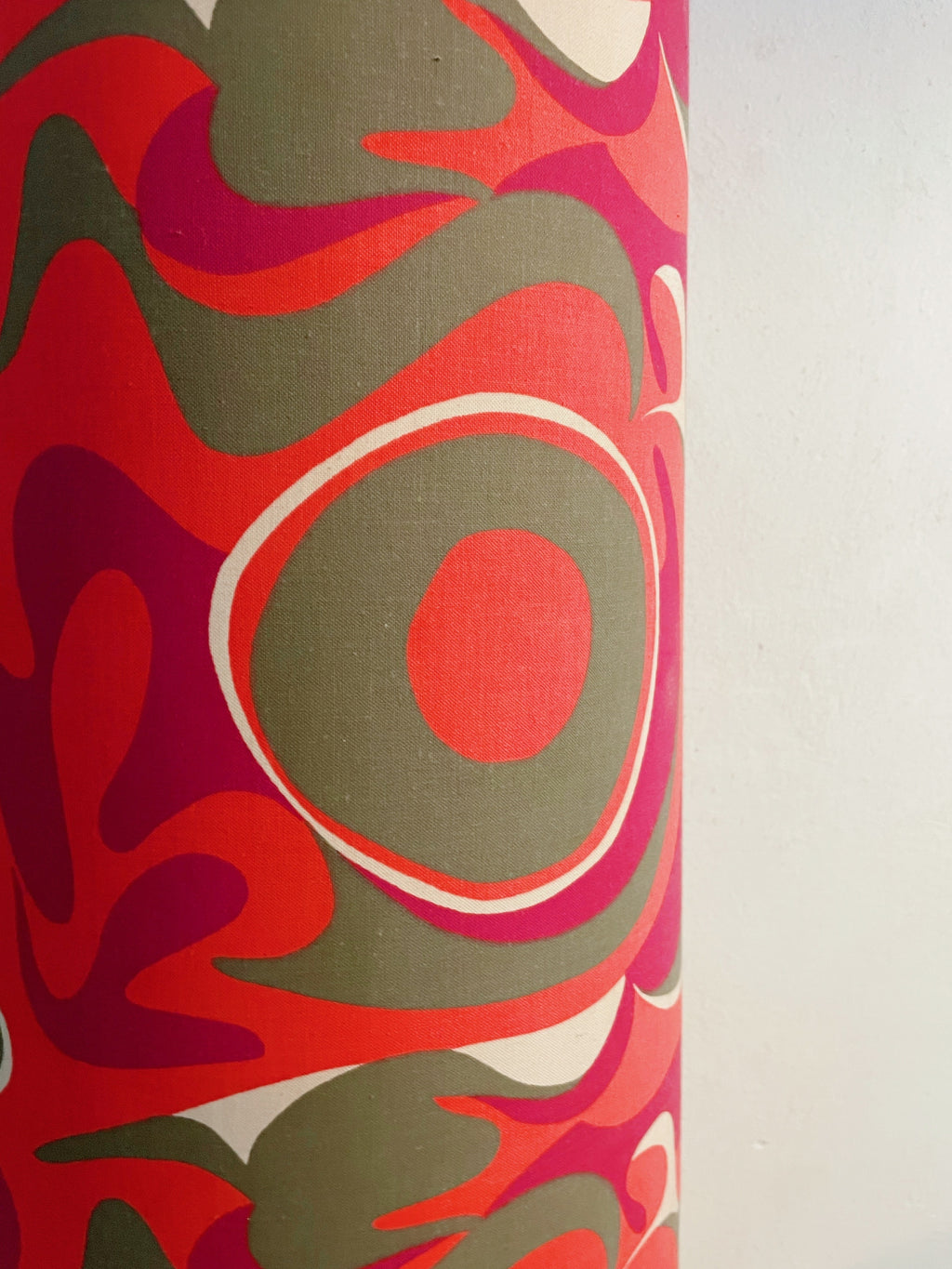 Lampe vintage XXL Opaline - H.130cm