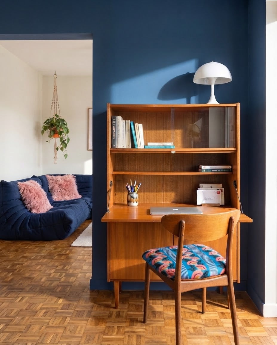 Meuble secrétaire vintage – Allemagne, années 60