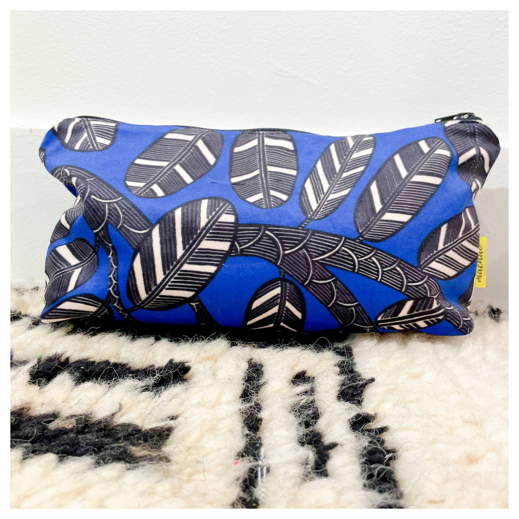 Amazone - Velours. Bleu vif