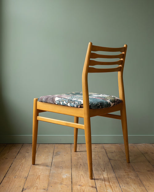 Chaise scandinave vintage restaurée
