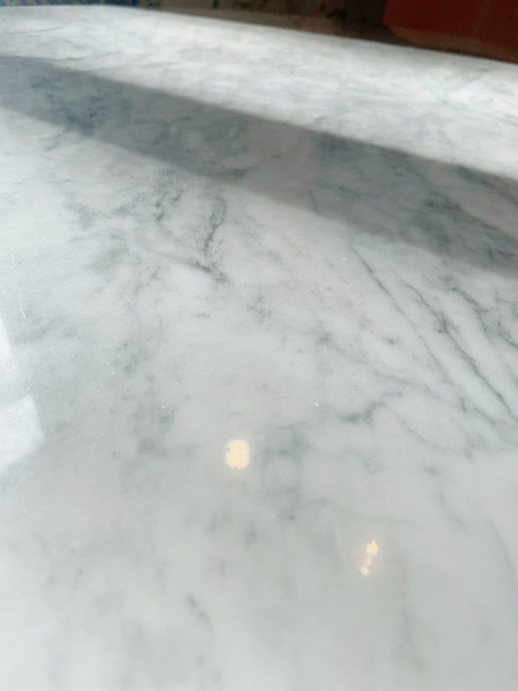 Table à manger en marbre ø120 cm, vue 4