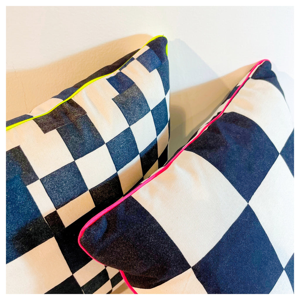 Coussin - Carreau Fluo