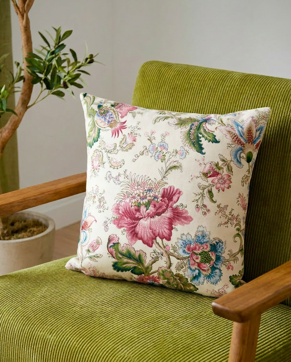 Coussins handmade - Tissu Thevenon Persepolis