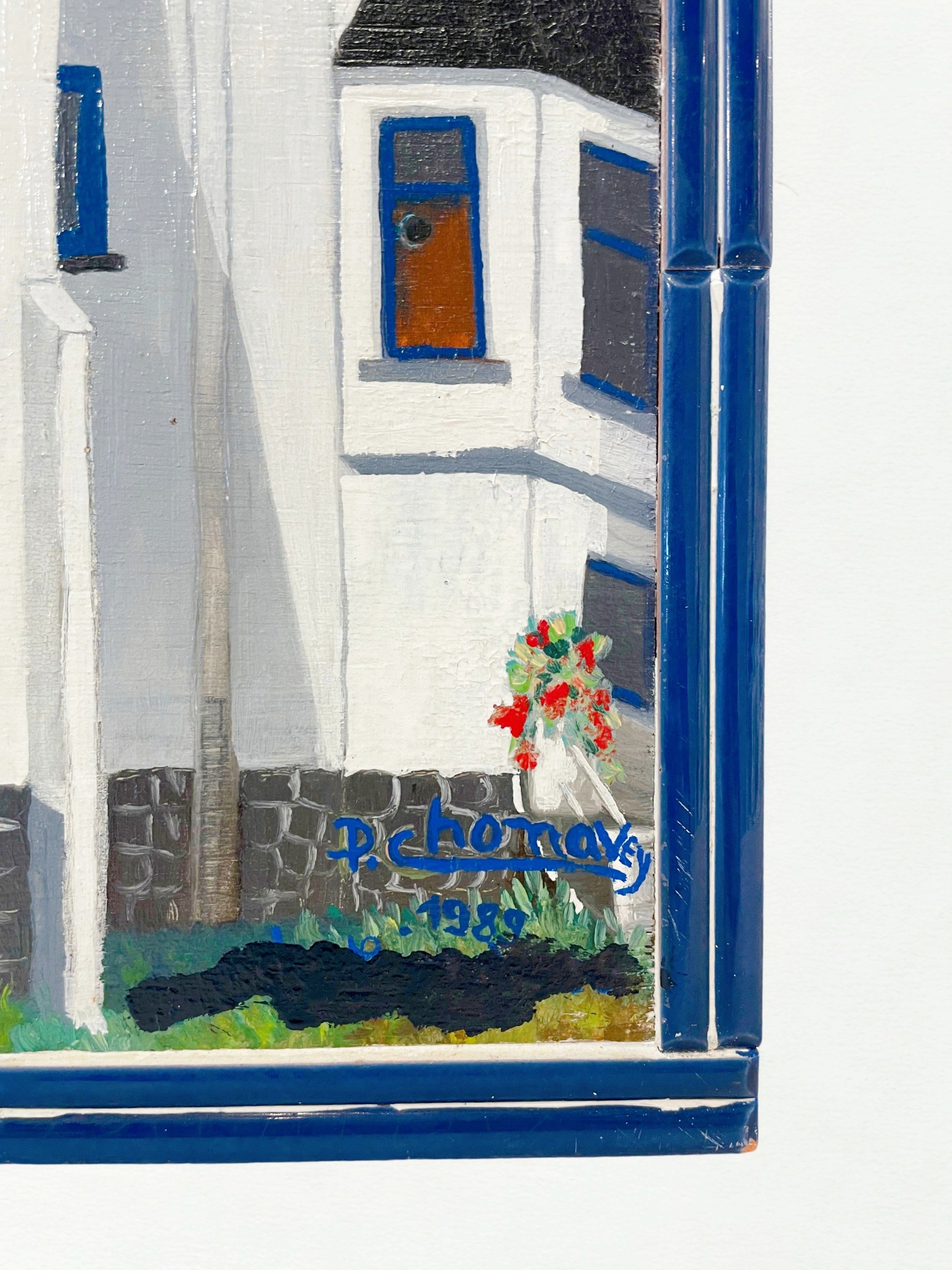 Tableau signé P. Chonavey