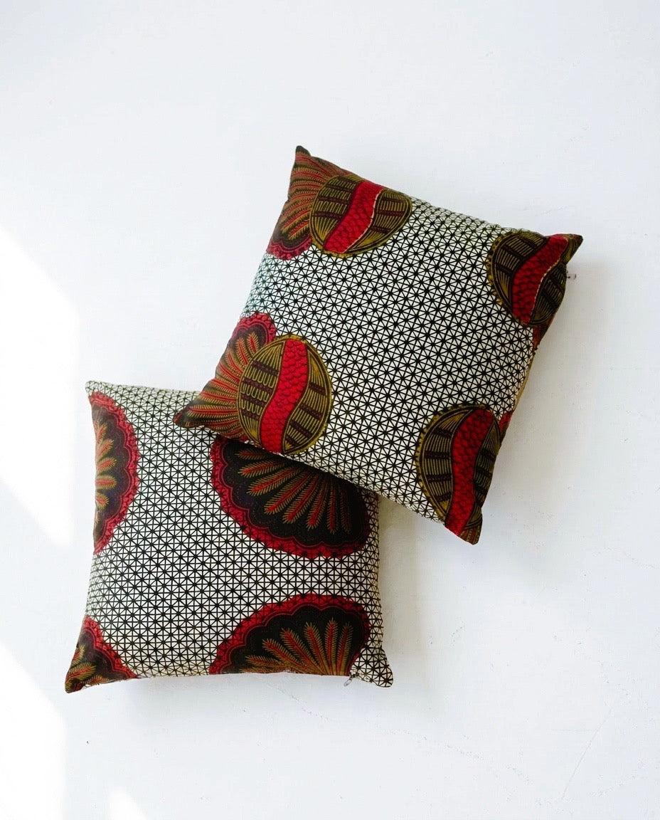 Coussins Wax 40x40cm - handmade