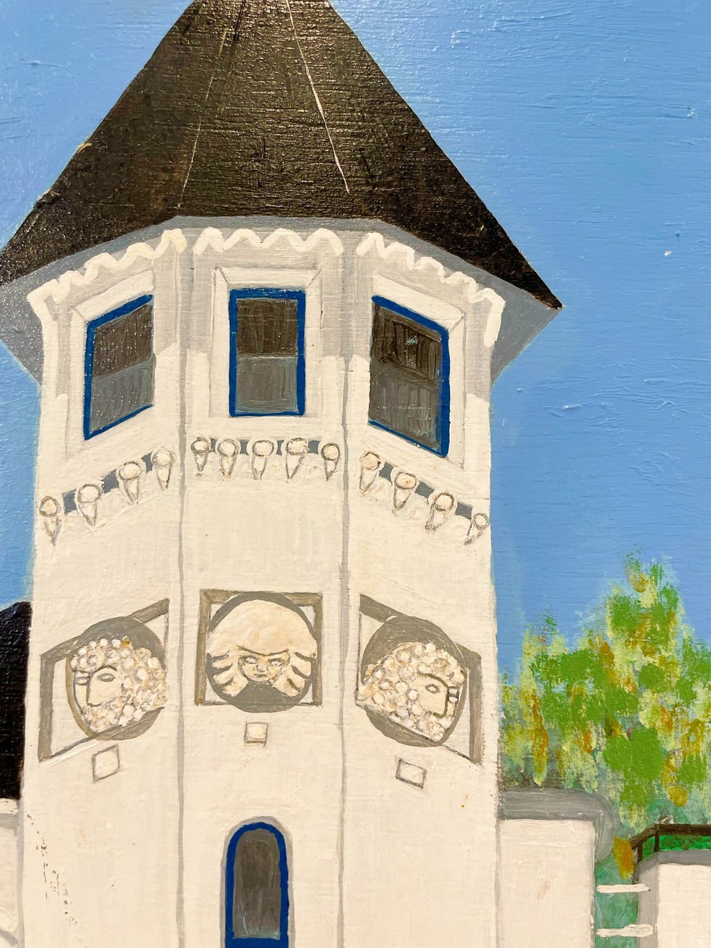 Tableau signé P. Chonavey