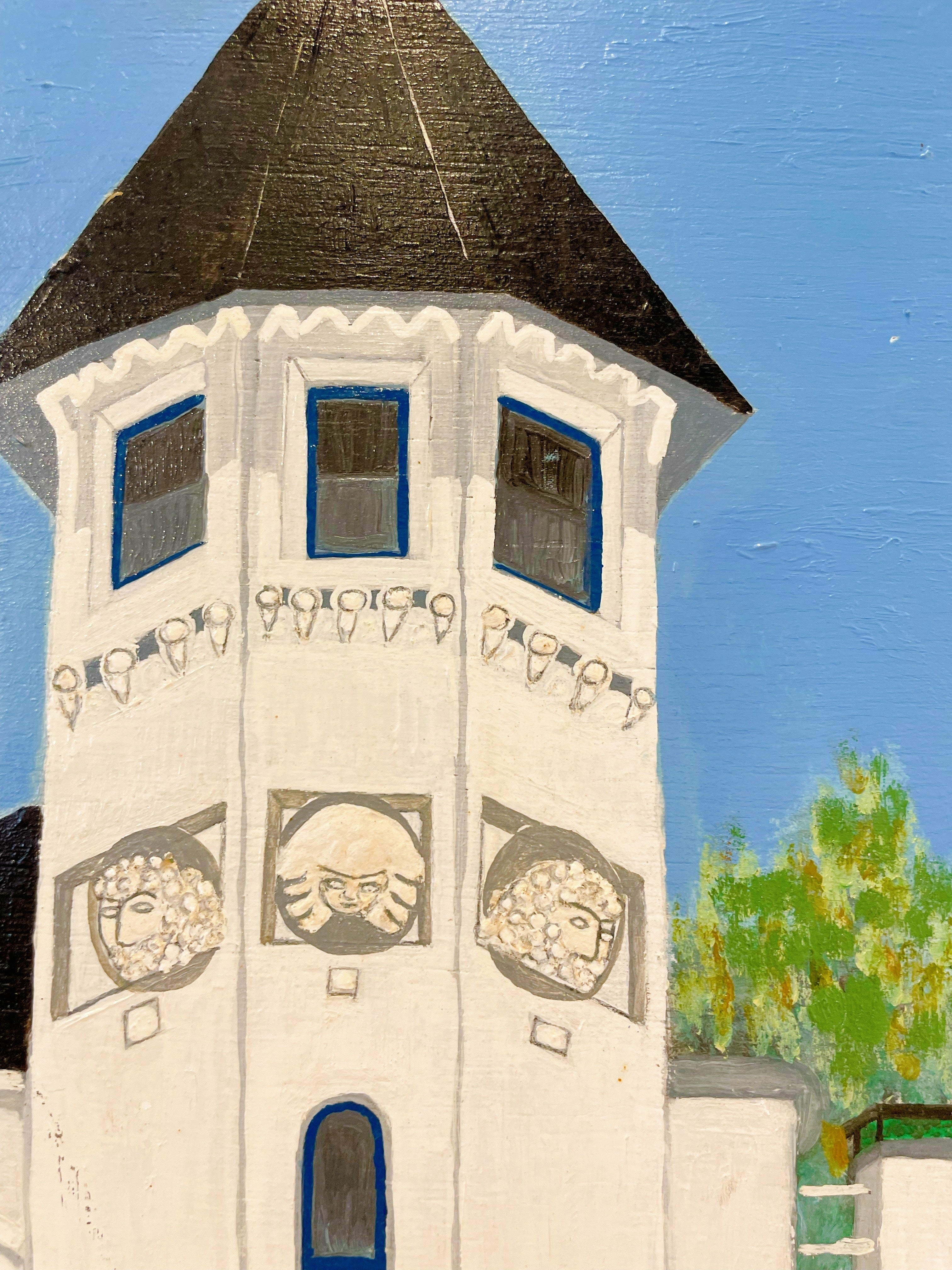 Tableau signé P. Chonavey
