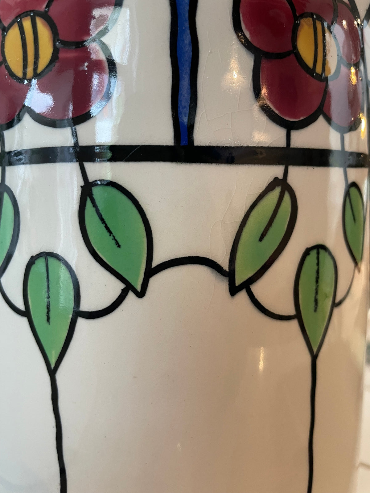 Ensemble Art nouveau belge A.M.C. Wasmuël – 4 pièces