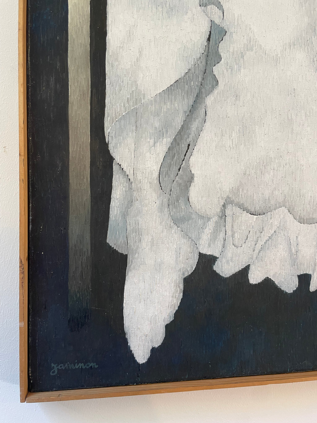 Peinture originale signée Luce Jaminon, vue 6