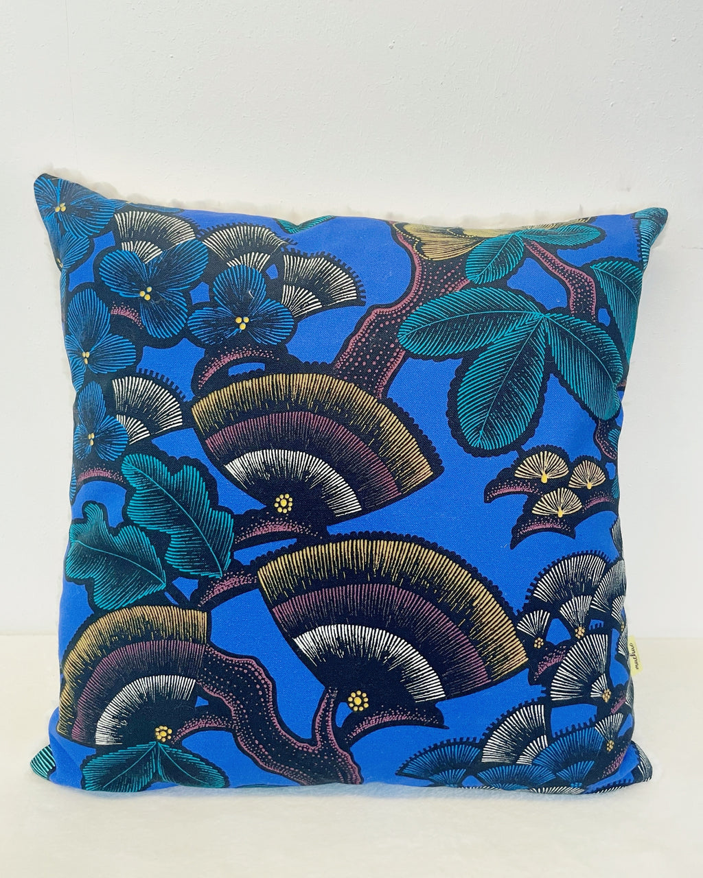 Kussen 50x50 cm - Thevenon Kew Garden Blue stof