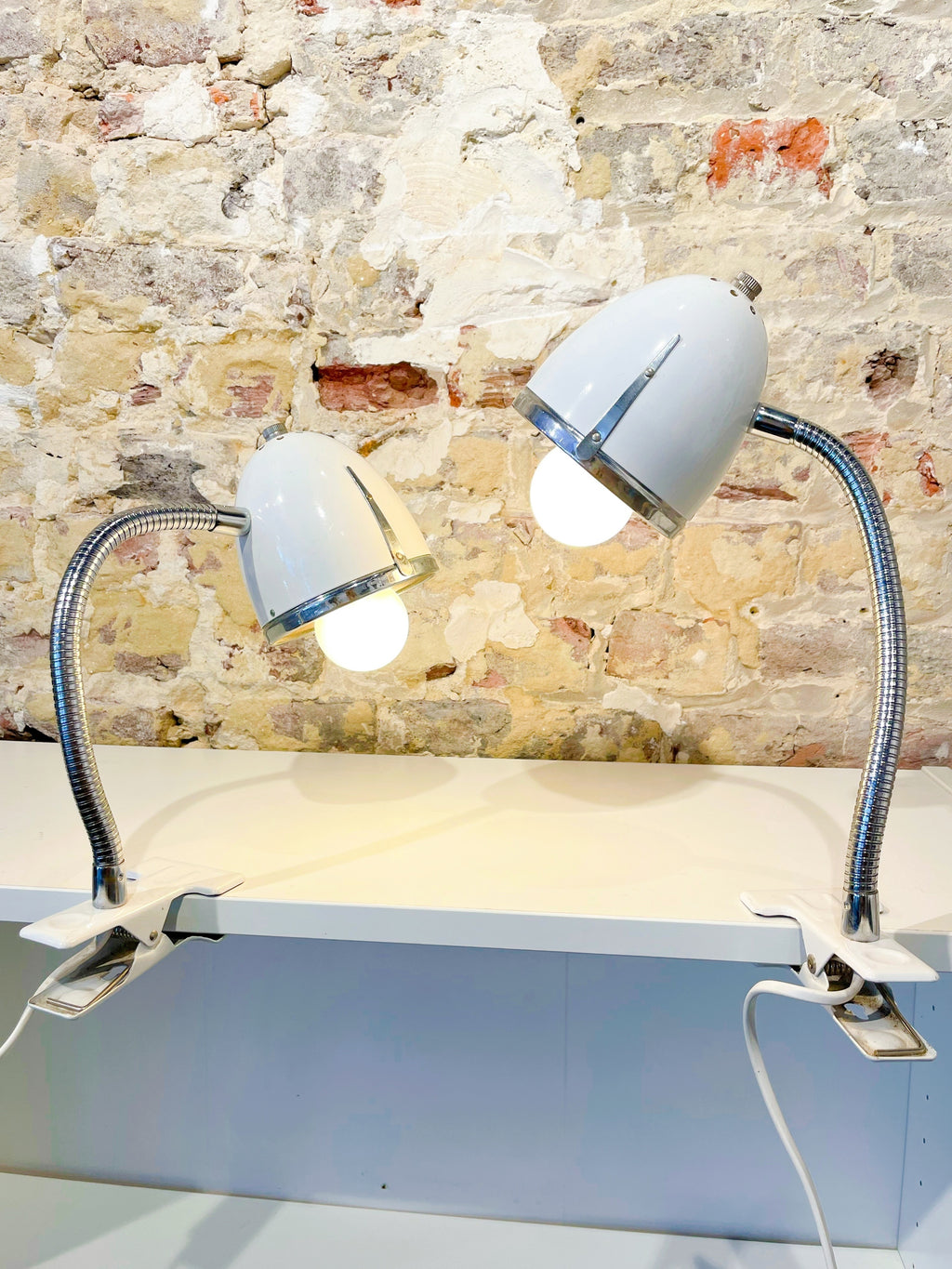 Lampe à pince vintage