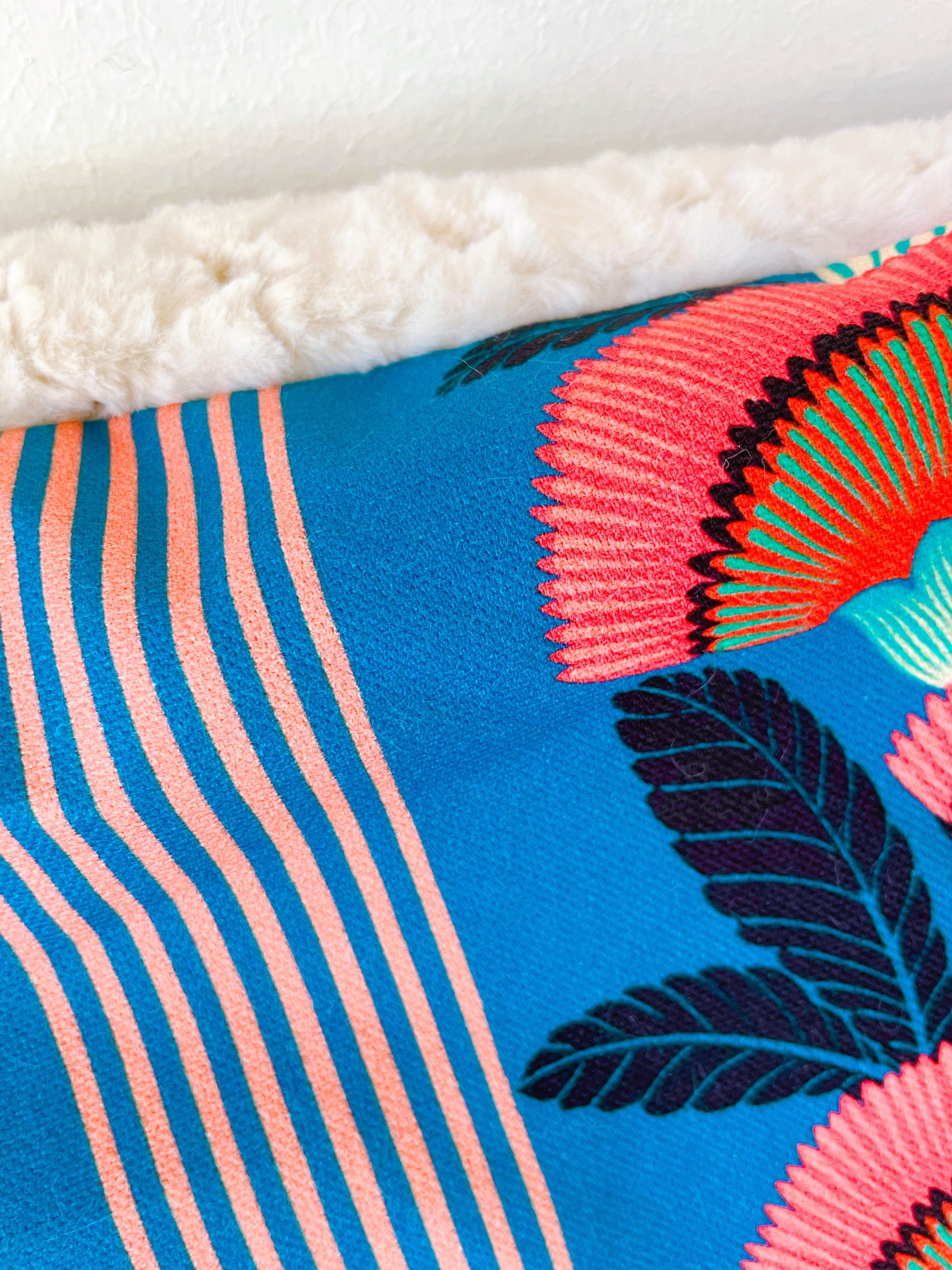 Pouf géant Frida déhoussable – pièce unique