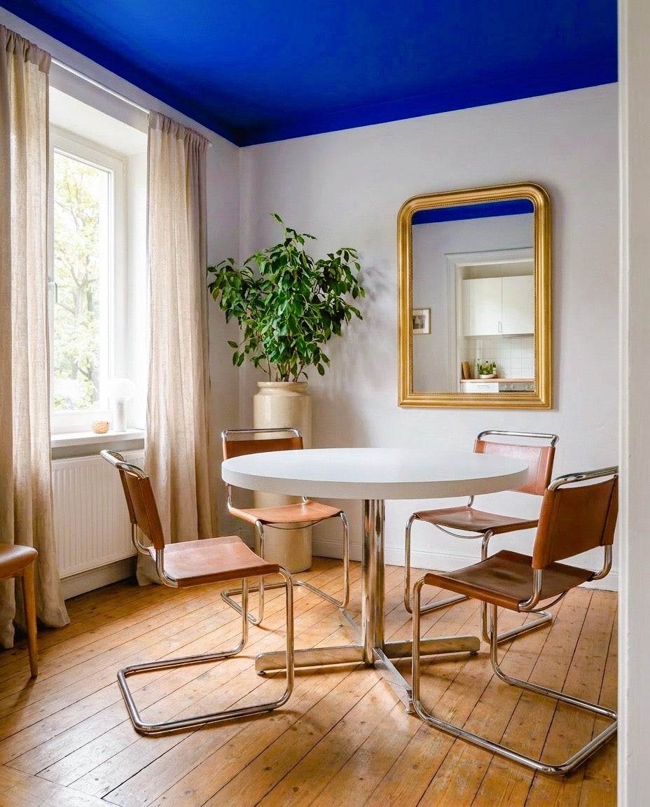 Table ronde vintage ø90cm