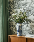 Vase - Villeroy & Boch. Décor bleu et blanc