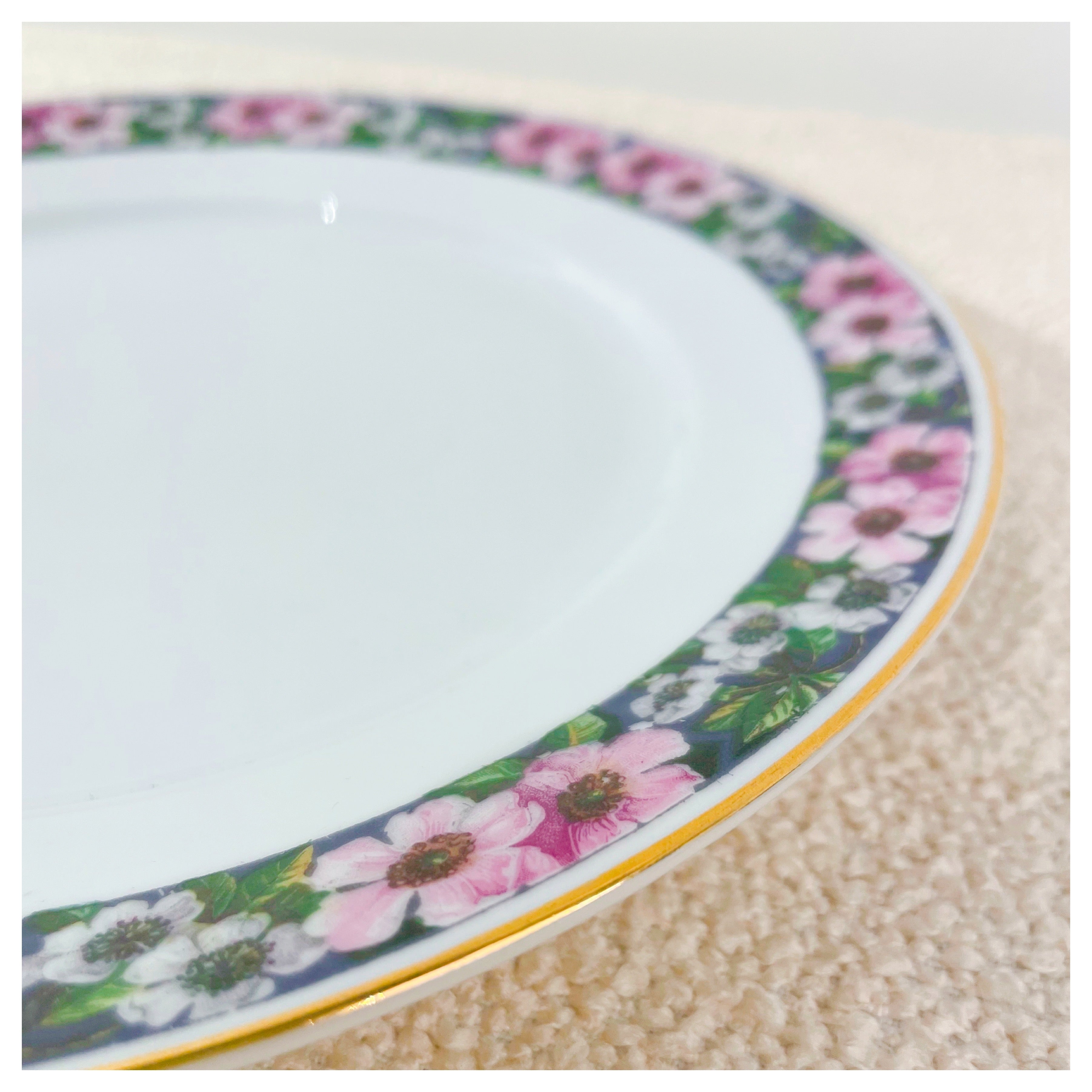 Set de 8 assiettes vintage KPN – Made in Germany