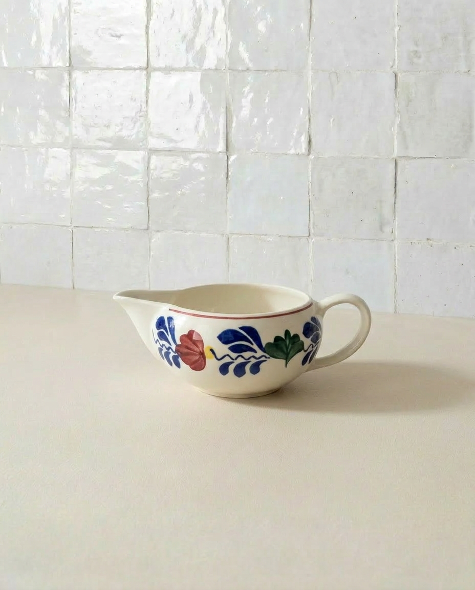 Pot à lait vintage - Boch modèle Boerenbont