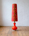 Lampe vintage XXL Opaline - H.130cm