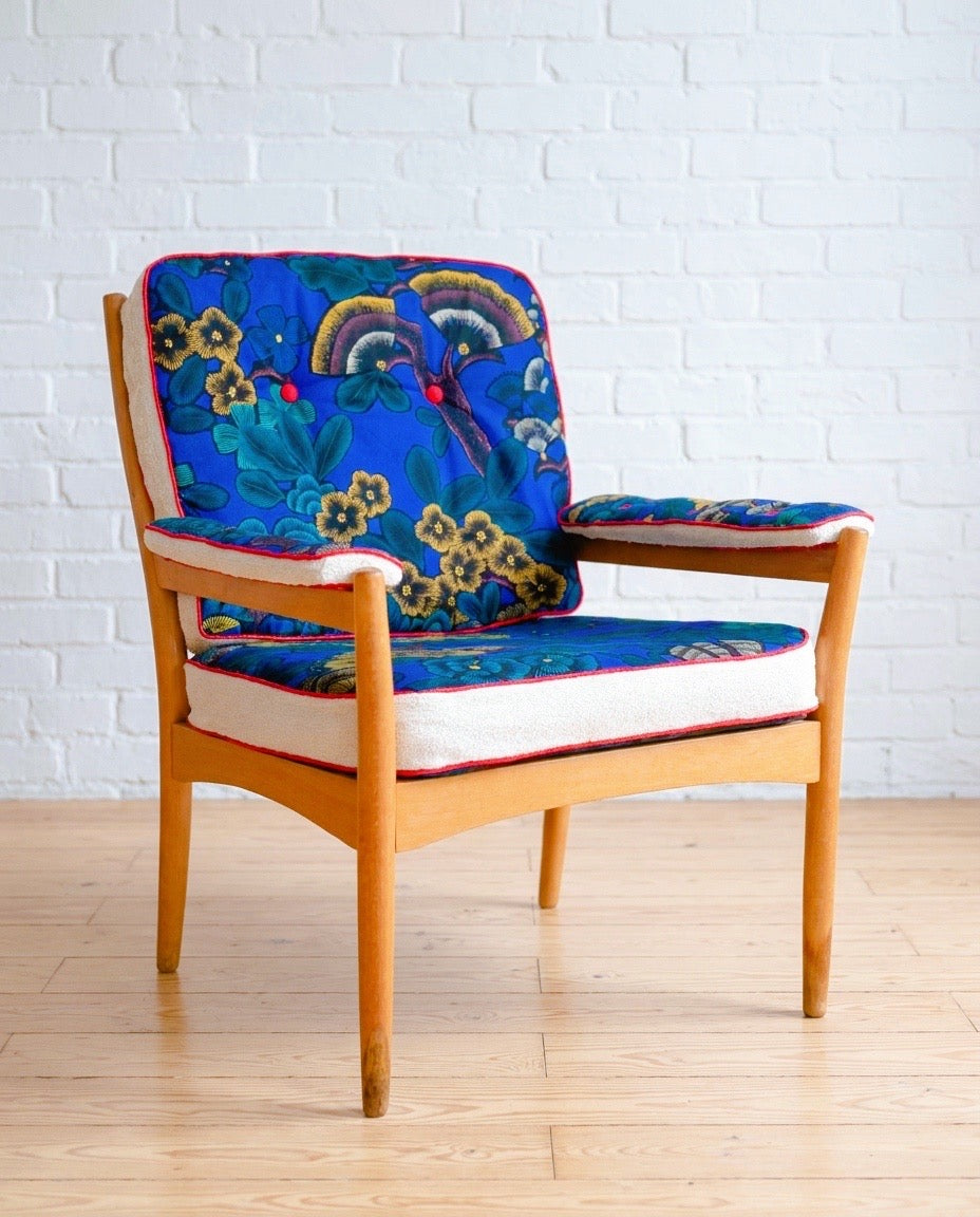 Fauteuil - G-Mobel. Suède. Années 1970