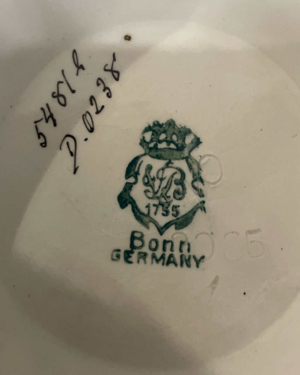 Vase vintage en céramique Bonn Germany – H. 30 cm