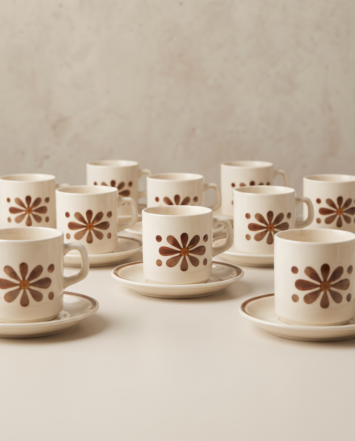Tasses à café vintage – Années 70