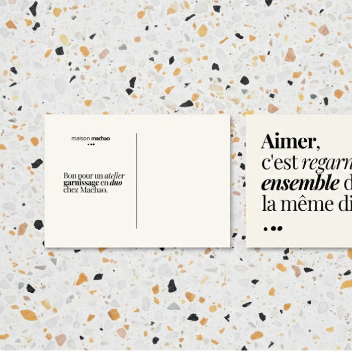 Carte cadeau - Atelier tabouret duo