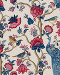 Papier peint Alexandra Naturel, motif floraux, Maison Thevenon