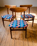 Chaises vintage en teck