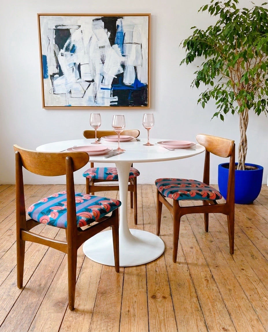 Chaises vintage en teck