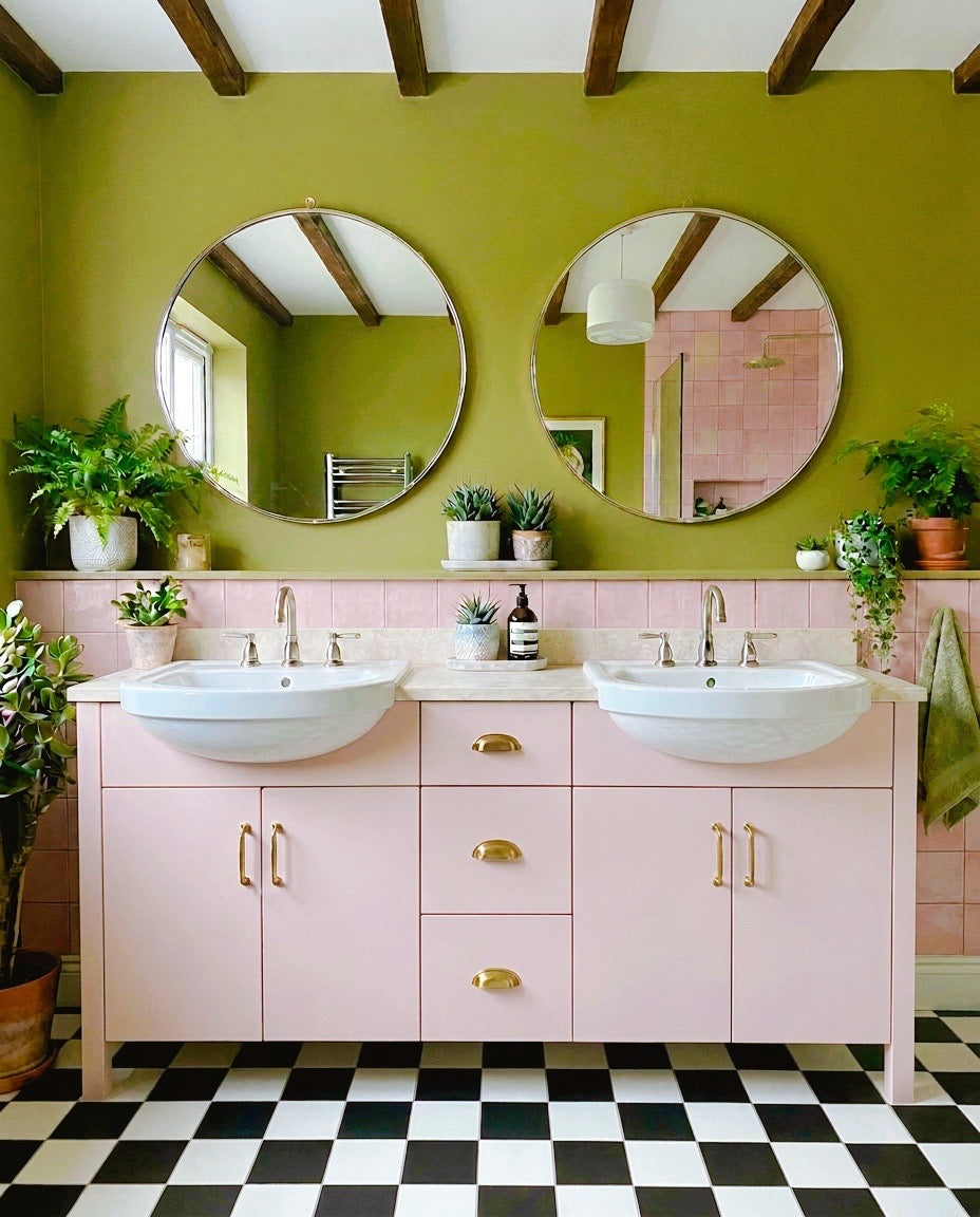 Miroirs vintage chromés – années 70