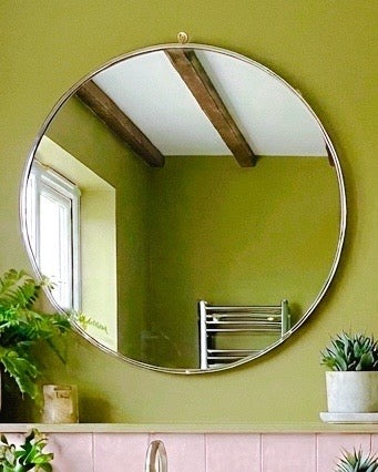 Miroirs vintage chromés – années 70