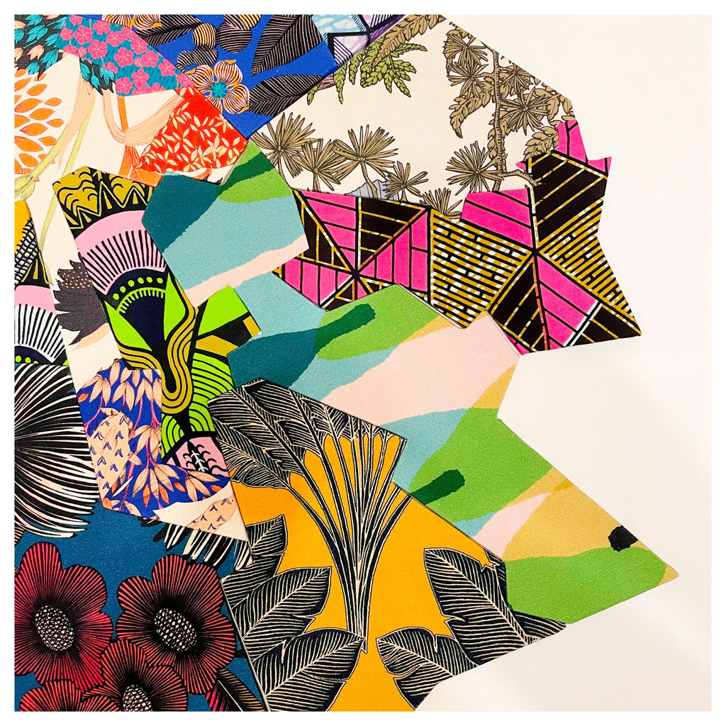 Textielschilderij Brussel, Mijn Mooie - Myriam Zahri. 2021. Kleur