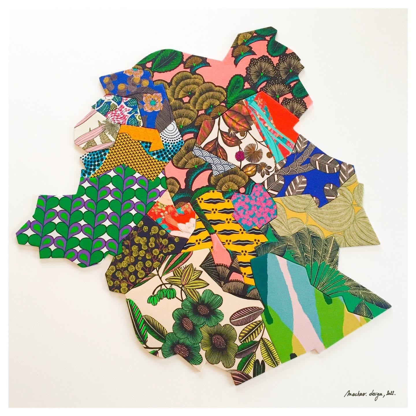 Tableau textile Bruxelles, ma belle - précommande