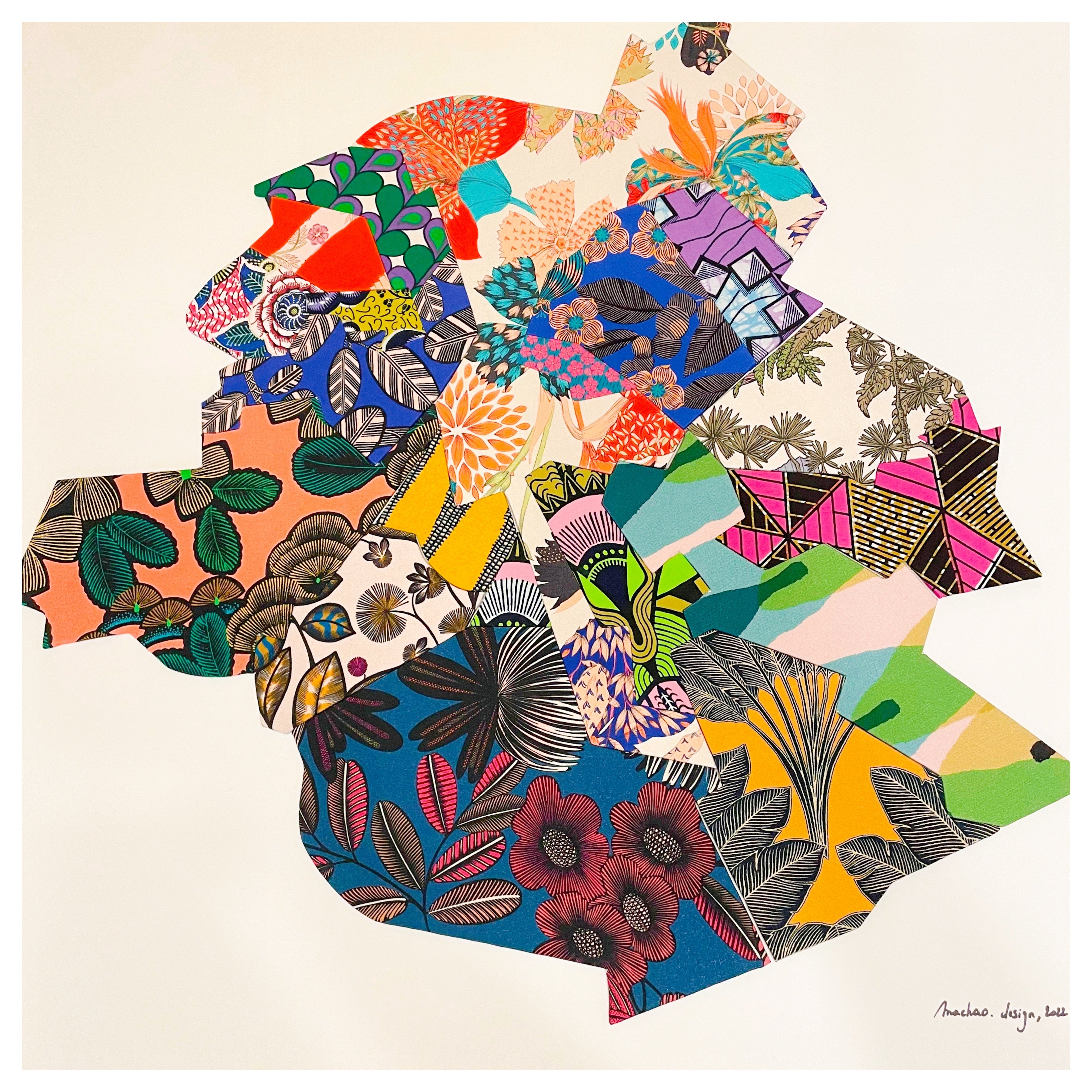 Tableau textile Bruxelles, ma belle - précommande